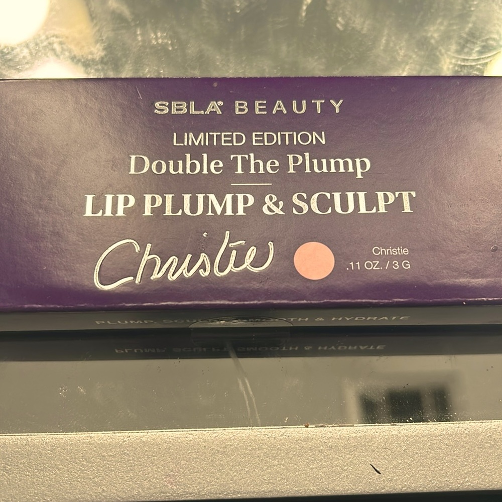 New sealed SBLA Beauty Limited Edition Double The Plump Lip Plump and Sculpt set